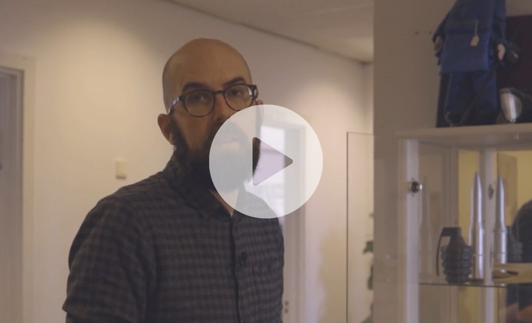 Video om minerydning i Ukraine