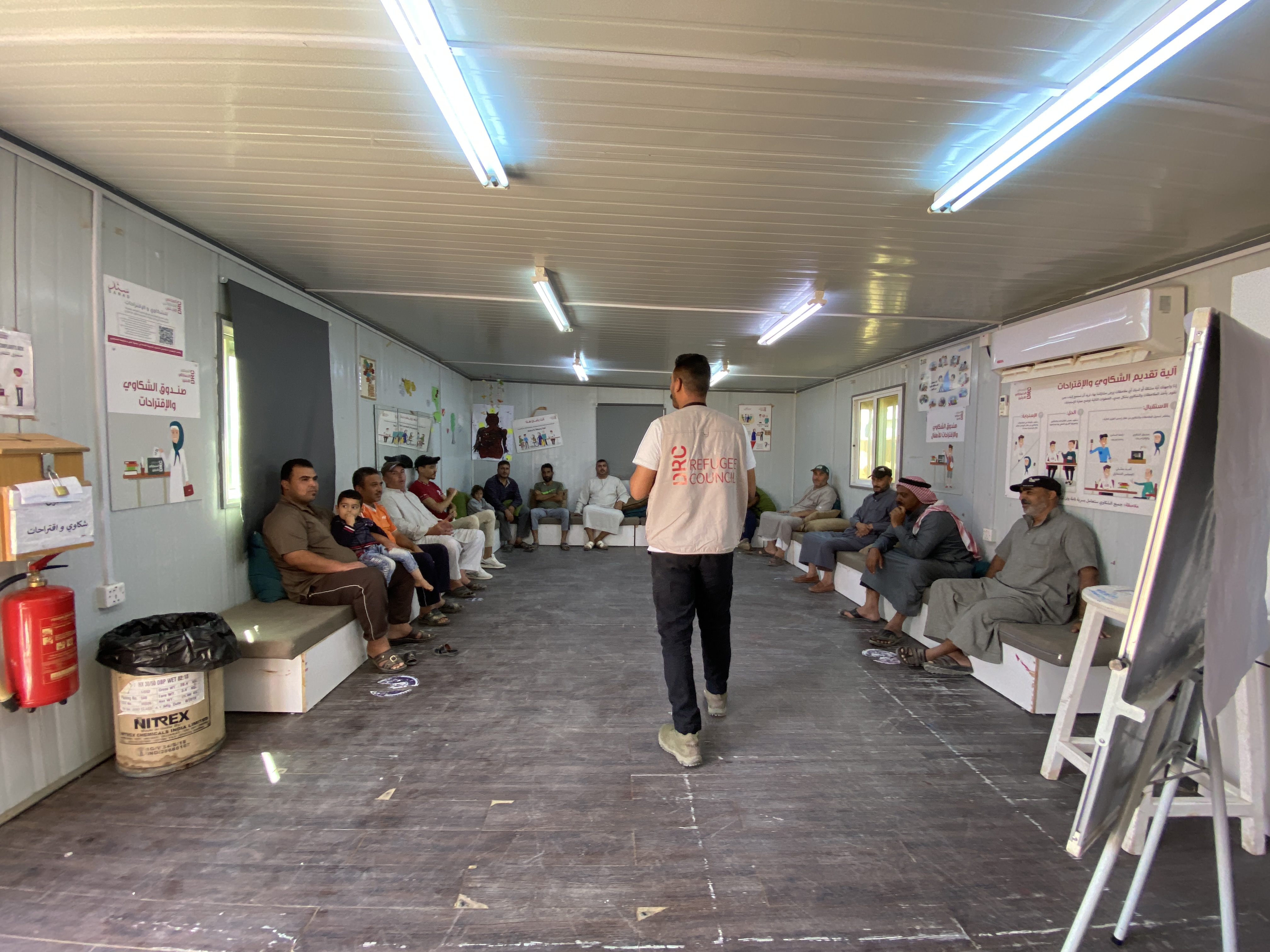 Rettigheder i flygtningelejr