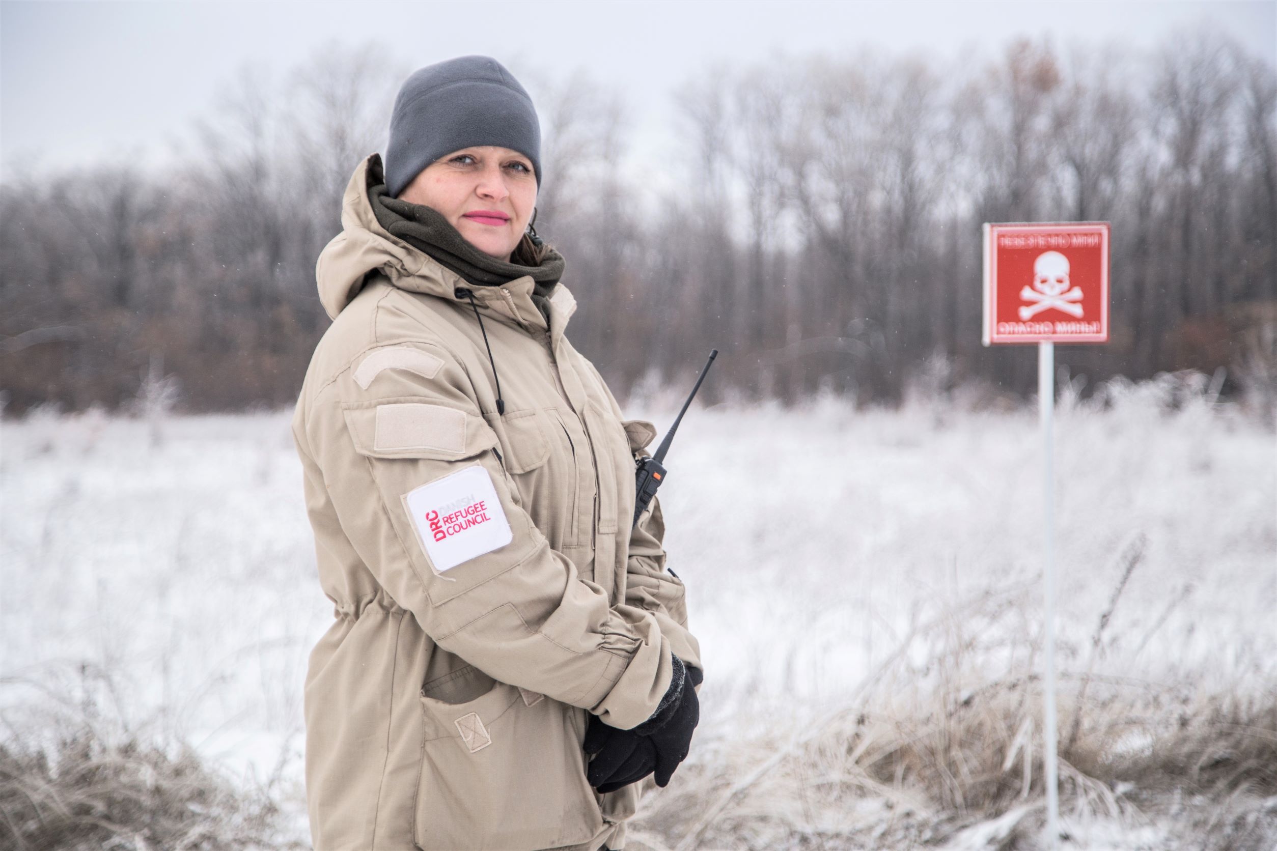 Minerydning i Ukraine